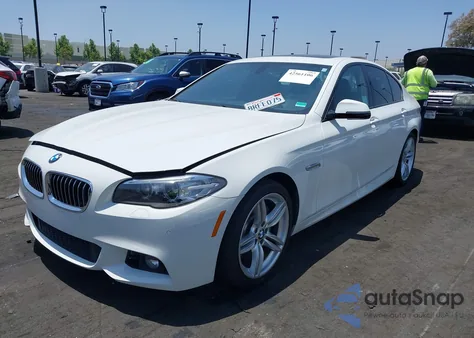 2016 BMW 535I z USA, uszkodzony, nr VIN WBA5B1C50GG552755